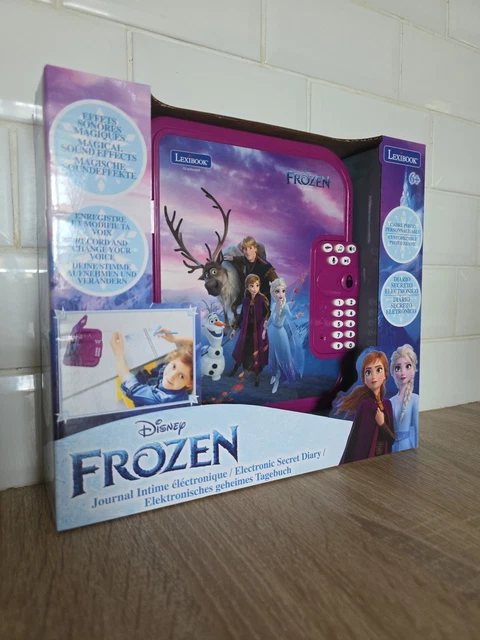 Journal Intime La Reine Des Neiges Avec Coffre-fort - Lexibook - Neuf