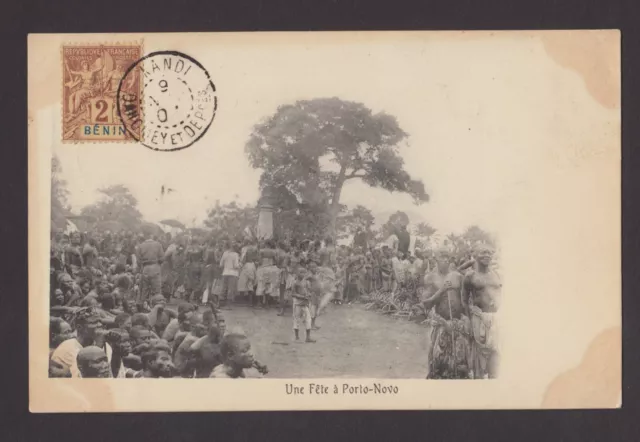Carte Postale Colonie Francaise Benin 1901 Kandi Dahomet Et Dependance  Ref Cn2