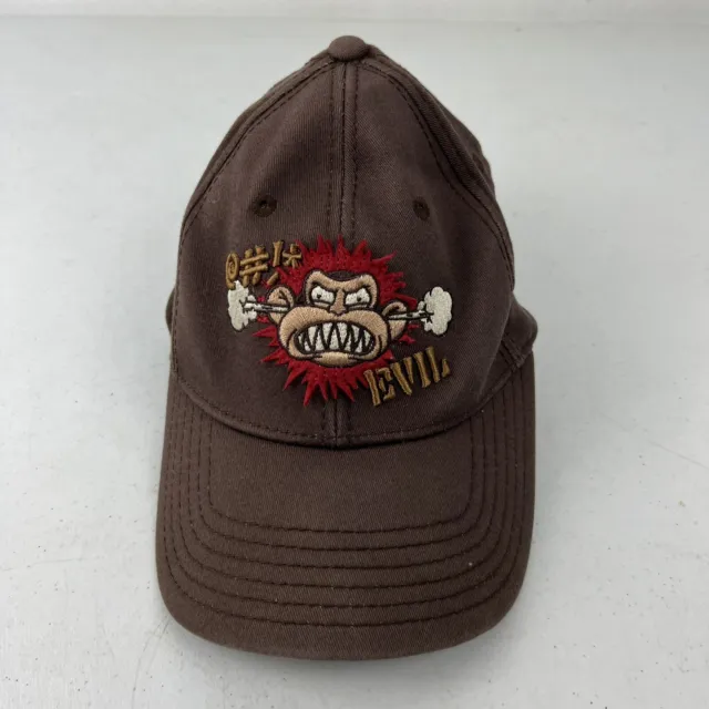Family Guy Evil Monkey 2007 Baseball Cap Brown A Flex Fitted Embroidered