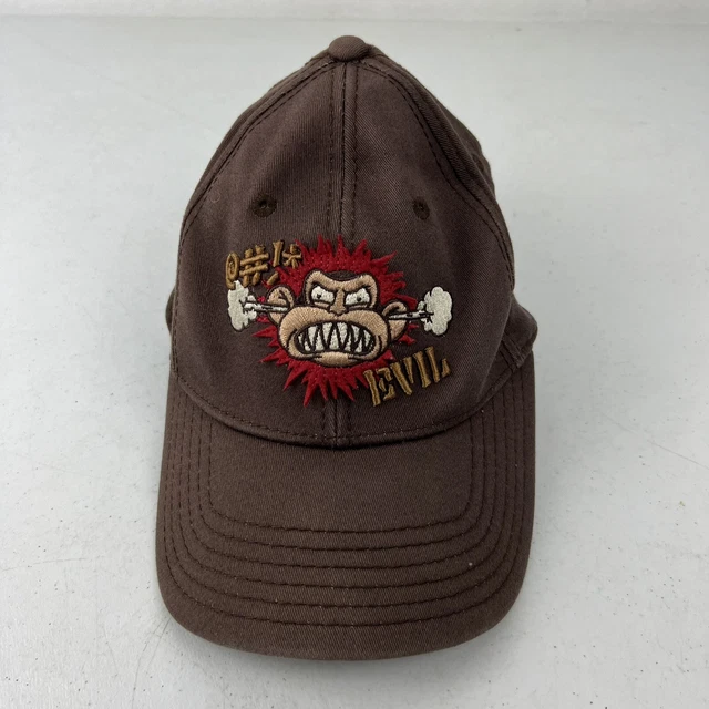 Family Guy Evil Monkey 2007 Baseball Cap Brown A Flex Fitted Embroidered Family Guy Evil Monkey 2007 Baseball Cap Brown A Flex Fitted Embroidered