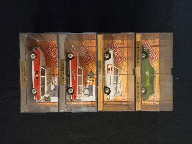 Lot De 4 Citroën ID Break Norev – Épaves Pour Restauration Vintage
