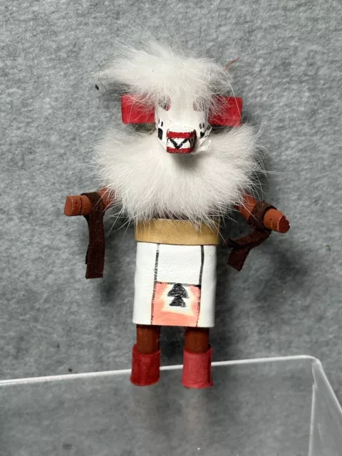 Kachina Doll Indian Native American  With Flaws Appr 5” Vintage