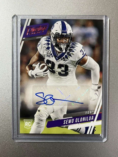 Sewo Olonilua  Dallas Cowboys  Panini Prestige NFL 2020  ROOKIE AUTO