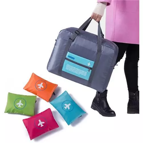 Folding Waterproof Travel Bag Light Portable Shoulder Handbag Tote Shopper 32L