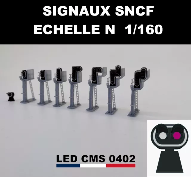 Carre Violet Sol 2 Signaux Sncf Feux De Signalisation N 1/160 Led Promotion