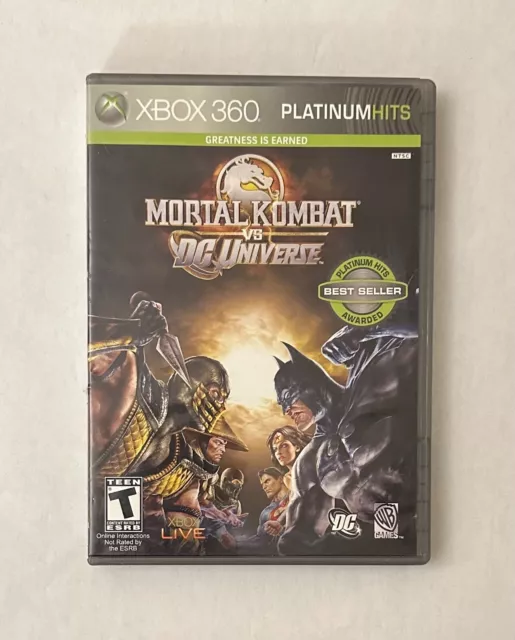  Mortal Kombat vs. DC Universe - Xbox 360 : Whv Games: Video  Games