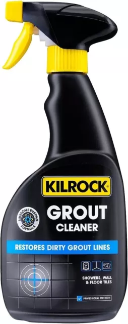 Kilrock Grout Cleaner Spray Restorers Dirty Tile Grout Lines 500ml 1 Pack