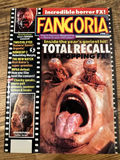 Fangoria #95 Magazin Total Recall