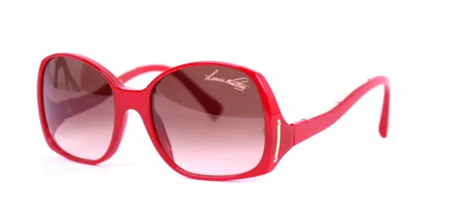 Louis Vuitton Z1478W 53-19-135 LV Gold Link Womens Designer Black Sunglasses