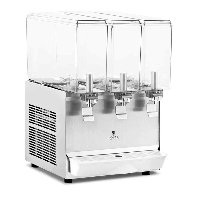 Saftspender Getränkespender Saftdispenser Gastro 3 x 10 L Kunststoff