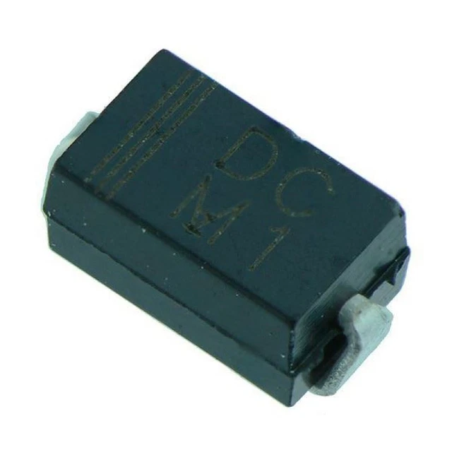 Diode De Redressement Standard Lot De 100 Diodes S1M 1A/1000V - SMA (DO- 214AC) - Chanzon Diode