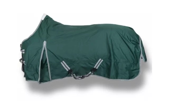 Weidedecke Nylonfutter 600D BASICLINE RL24 grün Regendecke Outdoordecke 85-165cm