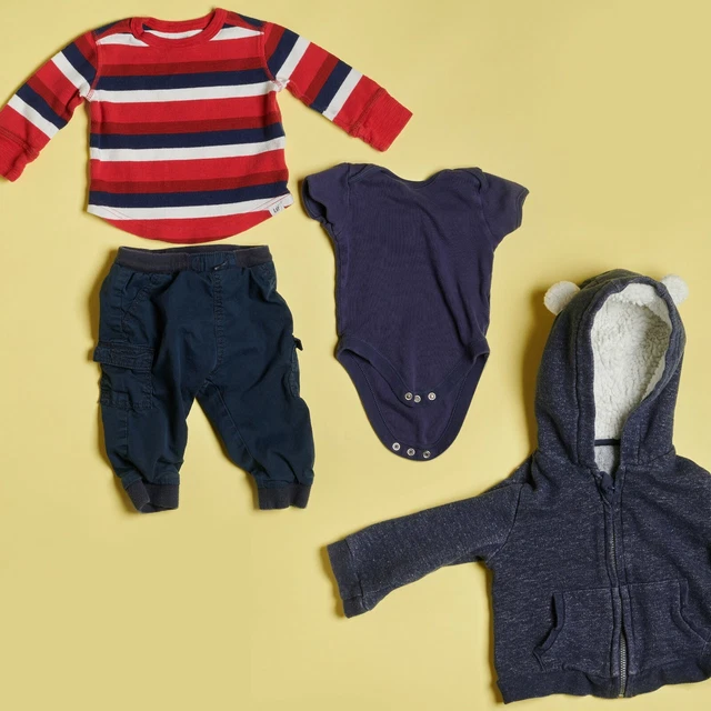 6-9 months bundle, Gap, H&M, Primark, 4 Piece, Baby boy, Hoodie, Combats, Stripy