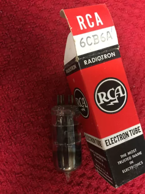 6Cb6A Rca  Vintage Tube Nos