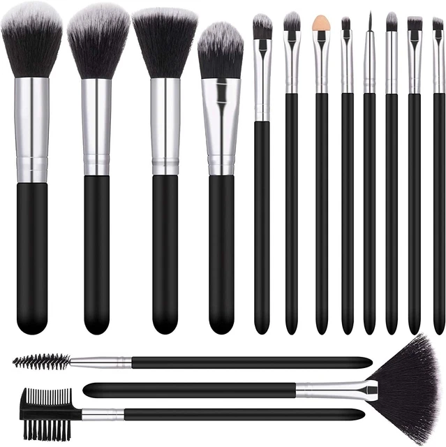 MELLIEX Pennelli Da Trucco, 15 Pezzi Professionali Set Di Pennelli Make up per A