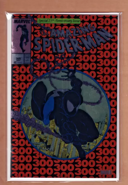AMAZING SPIDER-MAN #300 FOIL FACSIMILE EDITION TODD McFARLANE 2023 NM