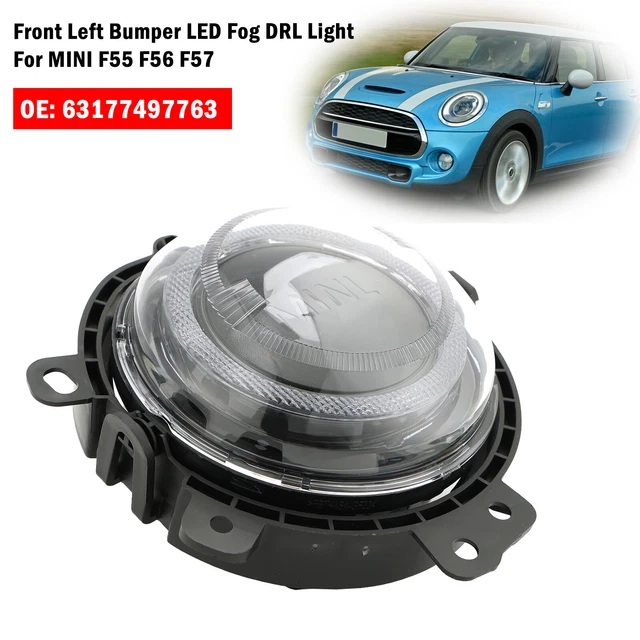 Copertura Per Paraurti Anteriore - 51117337796, Per Mini F55 F56 F57 S Hatchback 2014-2018 (Grigio Nero) - 4