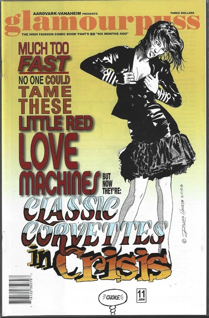 Glamourpuss #11 (Vf/Nm) Aardvark Vanaheim, Dave Sim Of Cerebus