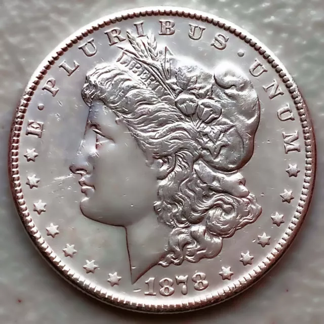 1878-S Better Date Au Morgan Silver Dollar 90% $1 Coin Us #Z191