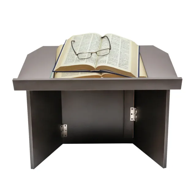 New Foldable Tabletop Portable Podium, for Church, School, Office, or Home 19.2"