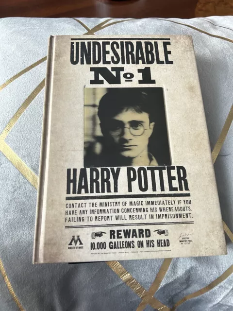 Official Harry Potter Undesirable No.1 3D Lenticular Notebook 200 Lined Pages