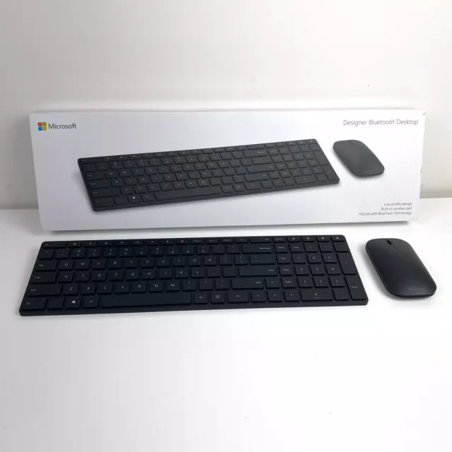 Microsoft Mouse Keyboard Designer Bluetooth Desktop  PC, MAC OS X,  ANDROID, iOS