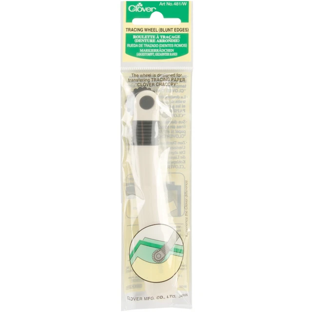 Clover Tracing Wheel-Blunt Edge -481/W