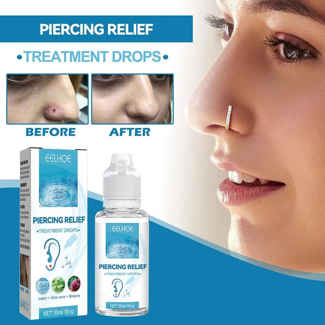 Piercing Relief Drops for Bump and Keloid Treatment Soothing Hydrating