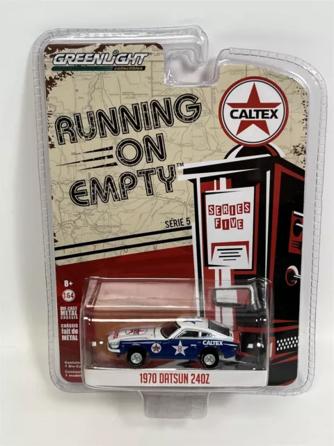 1970 Datsun 240Z Course Sur Vide 1:64 Echelle Greenlight 41050E