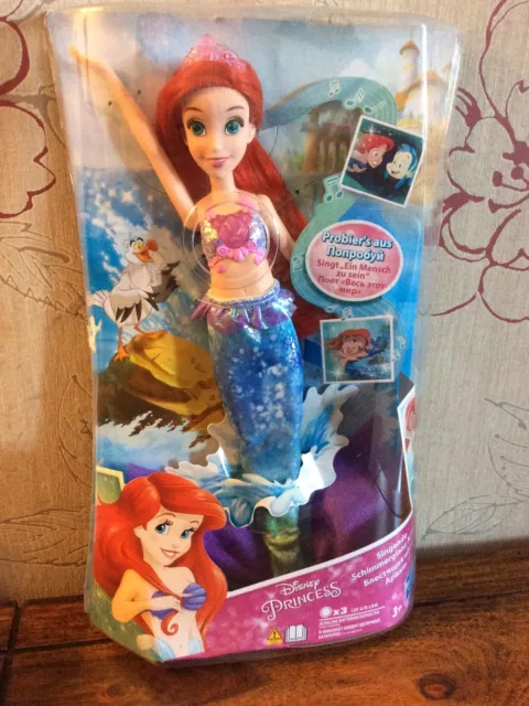 Bambola musicale Hasbro Disney principessa Ariel sirenetta (versione tedesca)