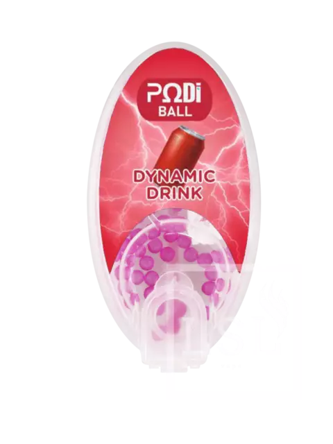 PODIBALL - Capsules aromatiques/Billes aromatisées - Arôme Dynamic Drink