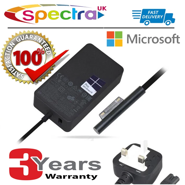 AC Adapter Charger For Microsoft Surface Pro 3 & Pro 4 - 12V 36W Power Supply Cord