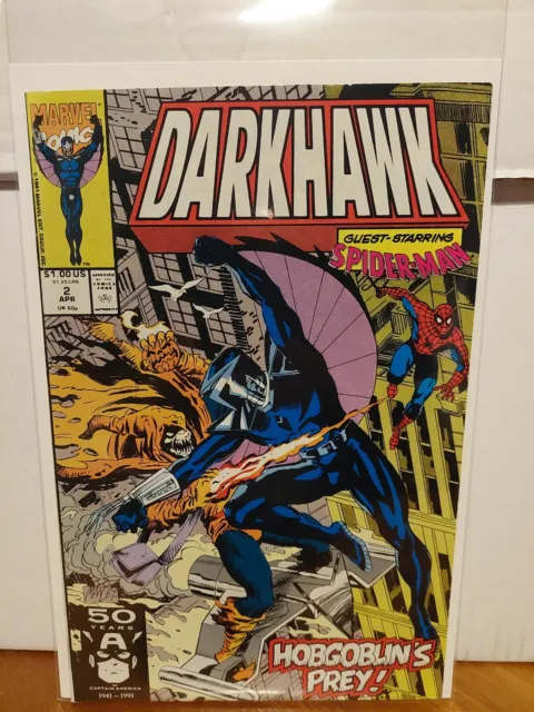 Darkhawk Vol 1 #2 Guest Starring Spider-Man / Hobgoblin Marvel Comics 1991