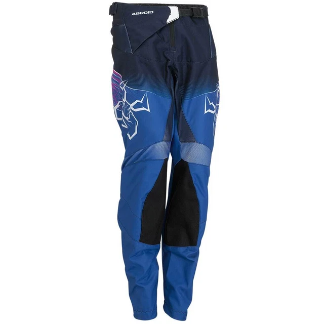 MOOSE RACING Agroid Kids Motocross Pants Pink Blue Enduro Crosspants Quad ATV MX
