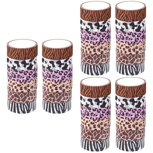 36 Rolls Animal Imprimés Washi Tapes Decorative Washi Tapes Hand Account Tapes