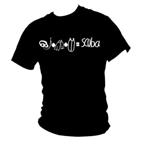 Scuba Sums - Scuba Diving childs sum SCUBA = mens T-shirt