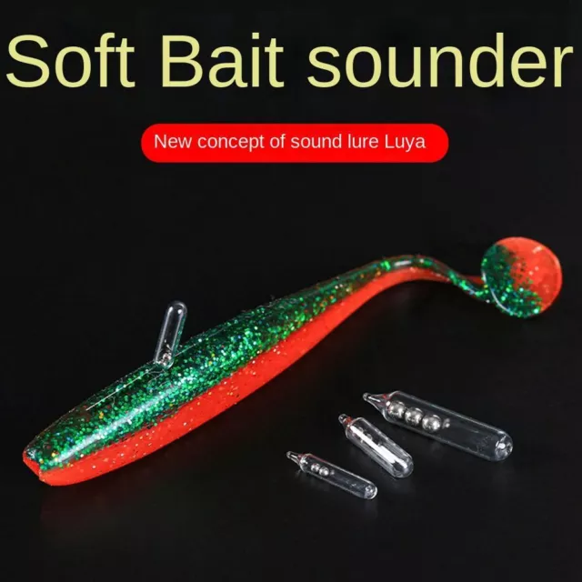 Steel Ball Fishing bead sound bar Tie Tying Sound Bar  soft fishing lure