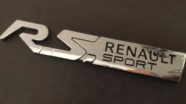 Logo Monogramme Badge Emblème Rs Renault Sport Neuf Clio Mégane Twingo Neuf