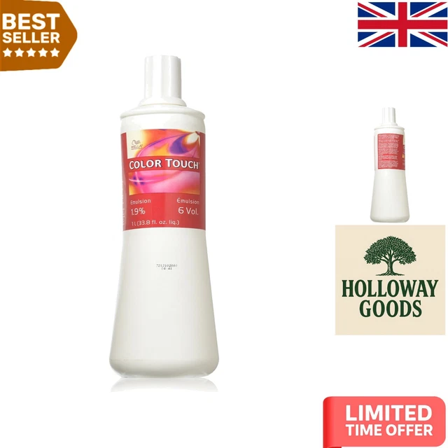 EASY-USE COLOR TOUCH 1L Cream Oxidizer - Natural Permanent Hair Color ...