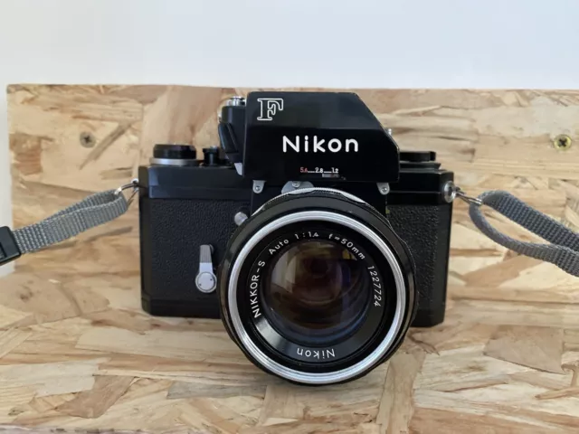 Nikon F Photomic Ftn Noir + Nikon 50 Mm F/1.4 - Excellent Etat