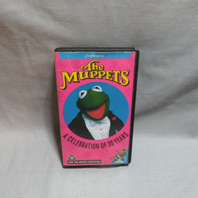 VTG Jim Hensons The Muppets a Celebration of 30 Years VHS 1986 HPV 006 U Rated