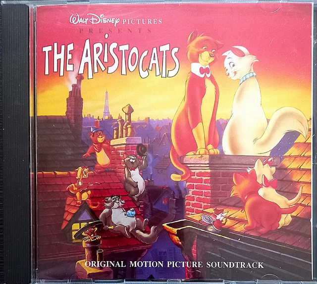 WALT DISNEY'S 'The Aristocats' Original Motion Pic Soundtrack CD French