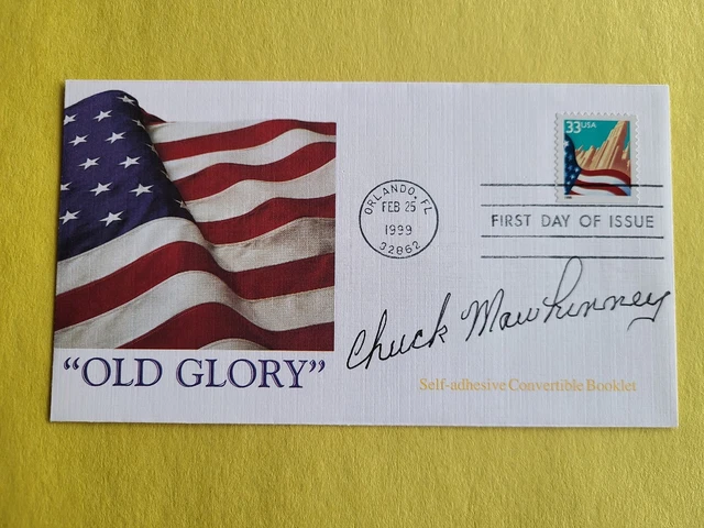 Charles Mawhinney   Vietnam USMC Sniper 103 Kills Signed   FDC No Inscription!