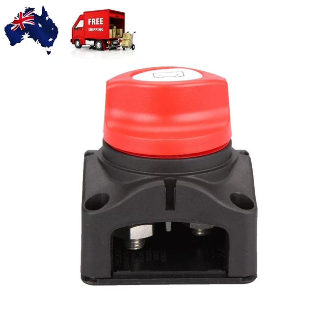 BATTERY MAIN ON OFF SWITCH 4WD TRUCK BOAT CARAVAN CAR 12V-60V 300A $10. ...