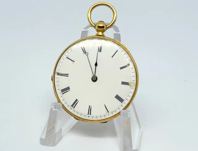 K18 Vacheron Constantin pocket watch 1800's Solid Gold Case VERY NICE BEAUTIFUL