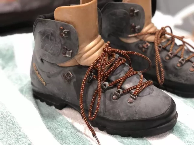 SCARPA MOUNTAINEERING WINTER Boots Hiking Shoes Size 7 8 Euro 38