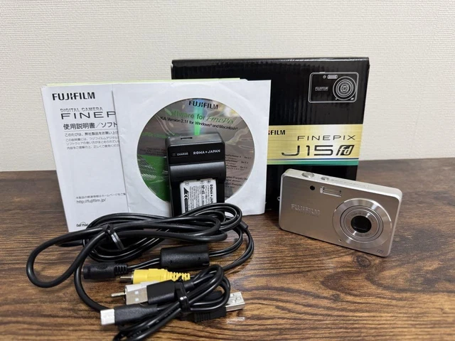 FUJIFILM FINEPIX J15FD デジタルカメラ 動作品 FUJIFILM FINEPIX J15fd【完動品】【実写済み❗️】状態