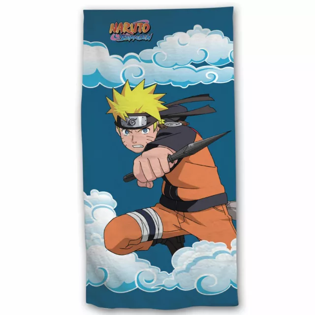 Drap de Plage Serviette Drap de Bain Naruto Shippuden