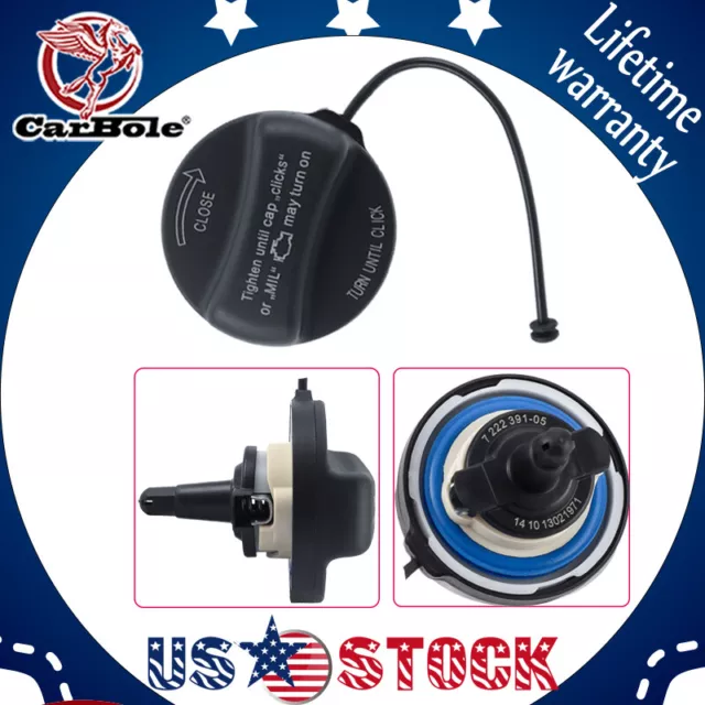 Fuel Gas Cap For BMW M3 E46 / E90 / E92 / E93 M6 E63 / E64 Cooper 16117222391 1X
