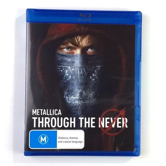 Metallica Through The Never 2013 Blu Ray Music Adventure Dane DeHaan Reg B